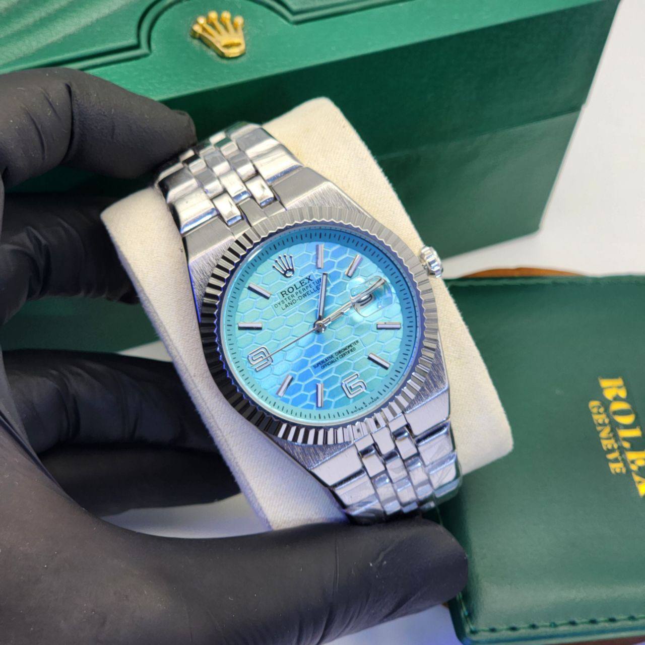ROLEX LAND-DWELLER HOMMES Automatiques  HIGH COPIE 2025 + Boîte cadeau gratuite