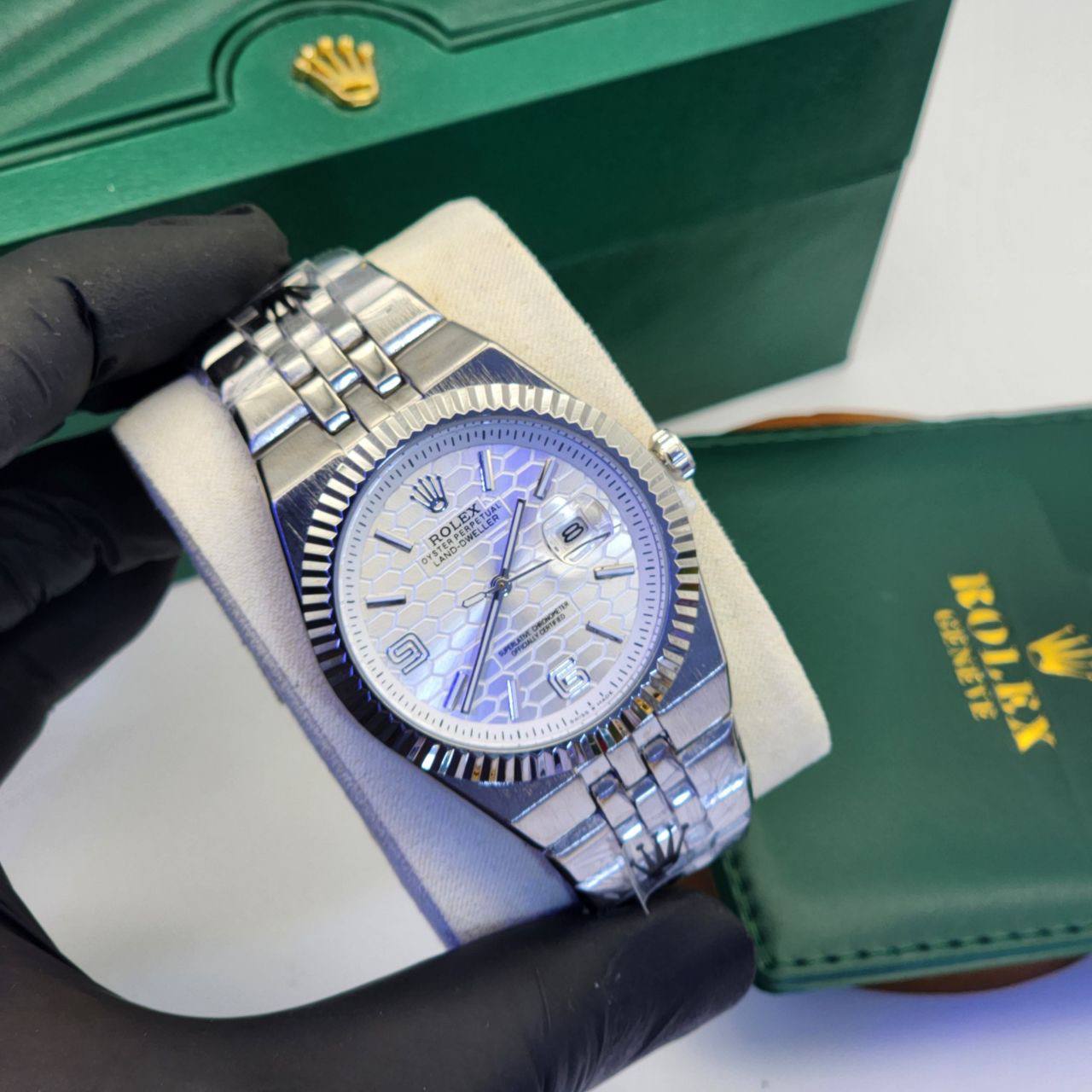 ROLEX LAND-DWELLER HOMMES Automatiques  HIGH COPIE 2025 + Boîte cadeau gratuite