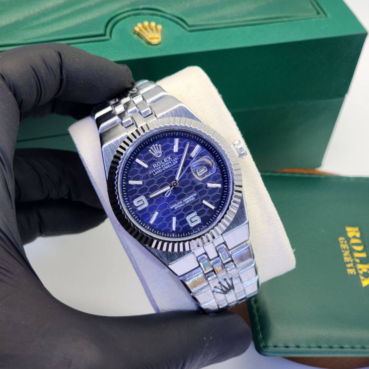 ROLEX LAND-DWELLER HOMMES Automatiques  HIGH COPIE 2025 + Boîte cadeau gratuite