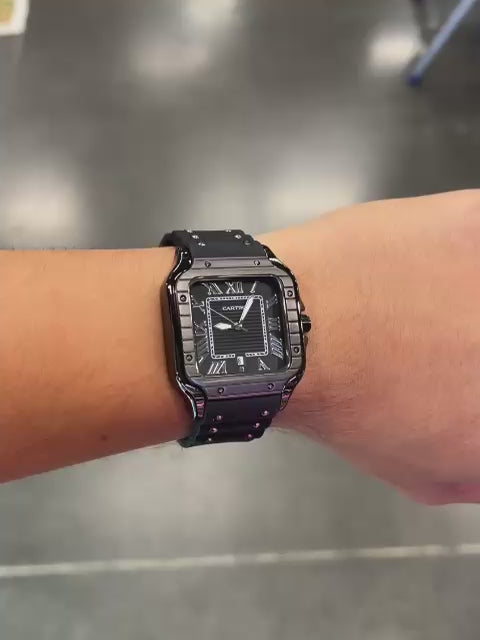 Cartier Santos Caoutchouc